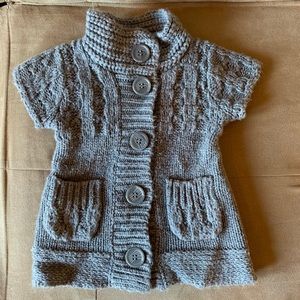 Gray sweater dress by Pumpkin Patch